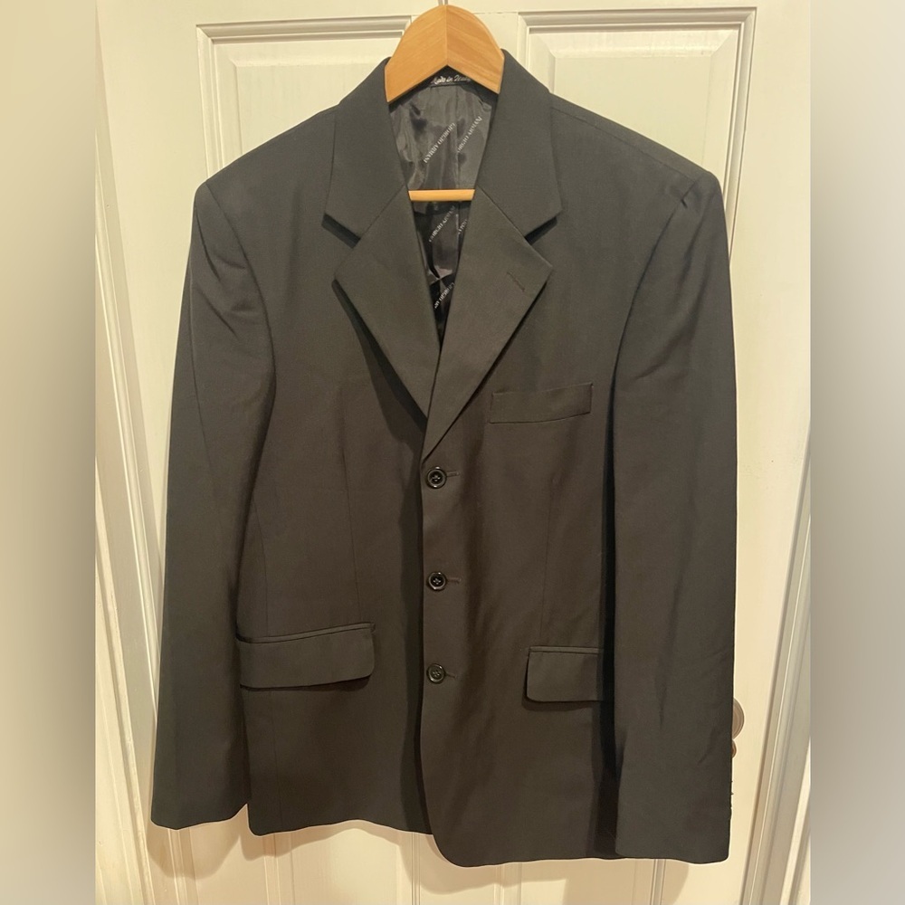 Giorgio Armani Black Men's Blazer 48